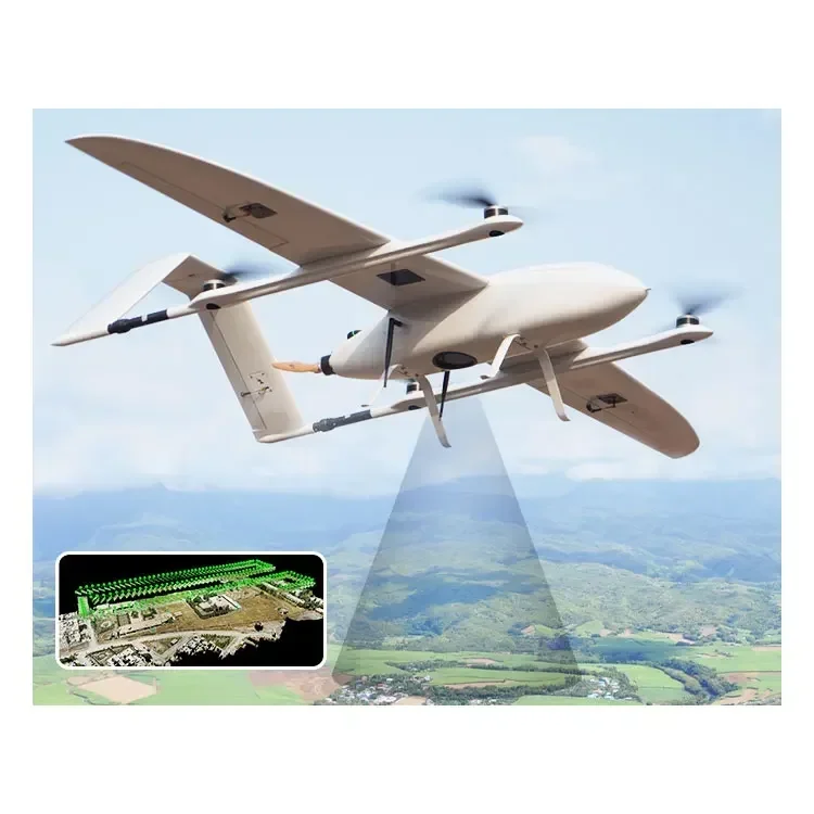 FOXTECH BABYSHARK260 VTOL Fixed Wing UAV for Long Range Inspection and Mapping