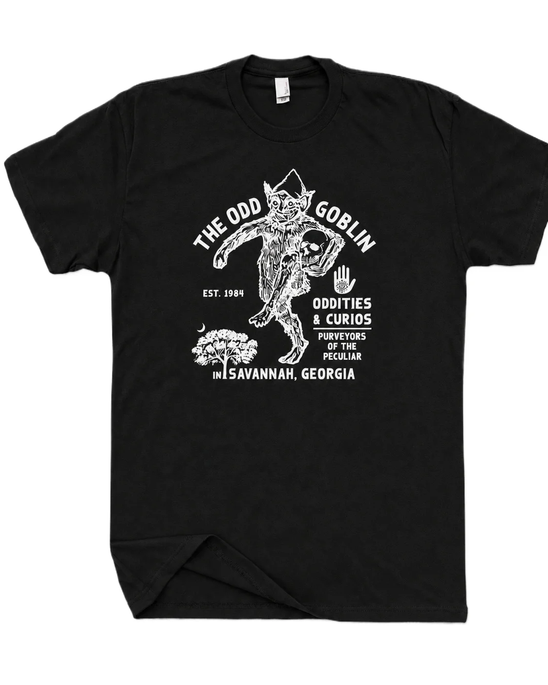 Odd Goblin T Shirt Weird Shirt for Men Women Unusual Occult Shirts Funny Shirt Cool Vintage Graphic Tee Strange Creepy T-Shirt