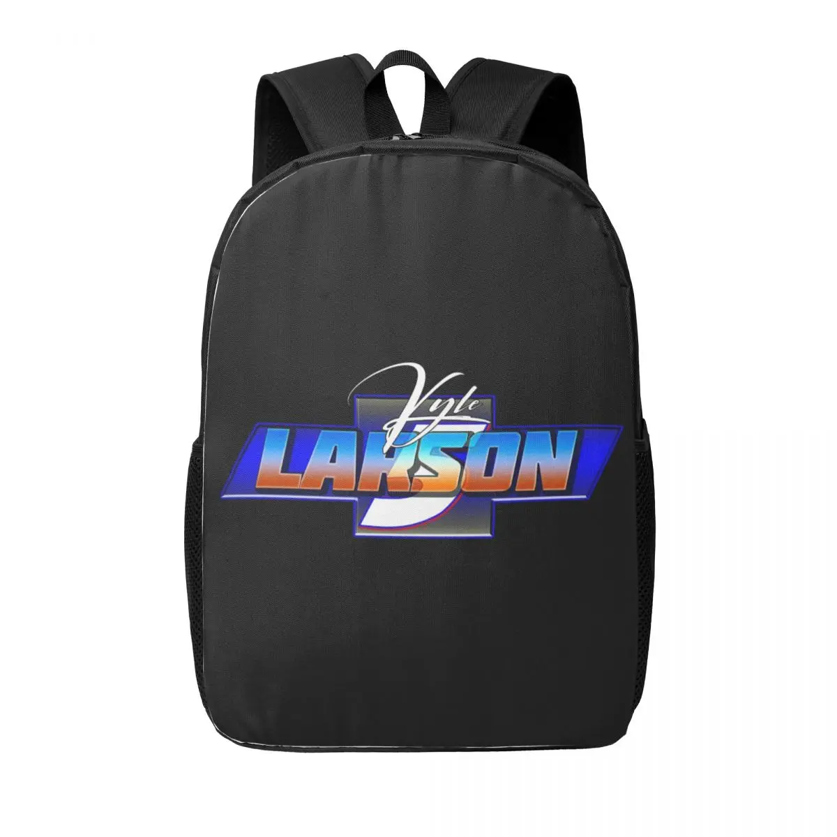 

Kyle Larson Chevy 5 Woman Backpacks Boys Girls Bookbag Fashion Children School Bags Portability Travel Rucksack Shoulder Bag