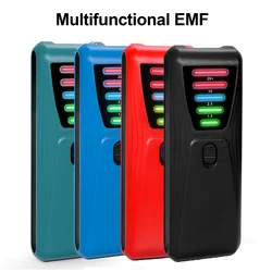 Practical Electromagnetic Radiation Detector Handheld EMF Tester EMF Meter Portable 5 LED Gauss Meter Magnetic-Field Test Meter