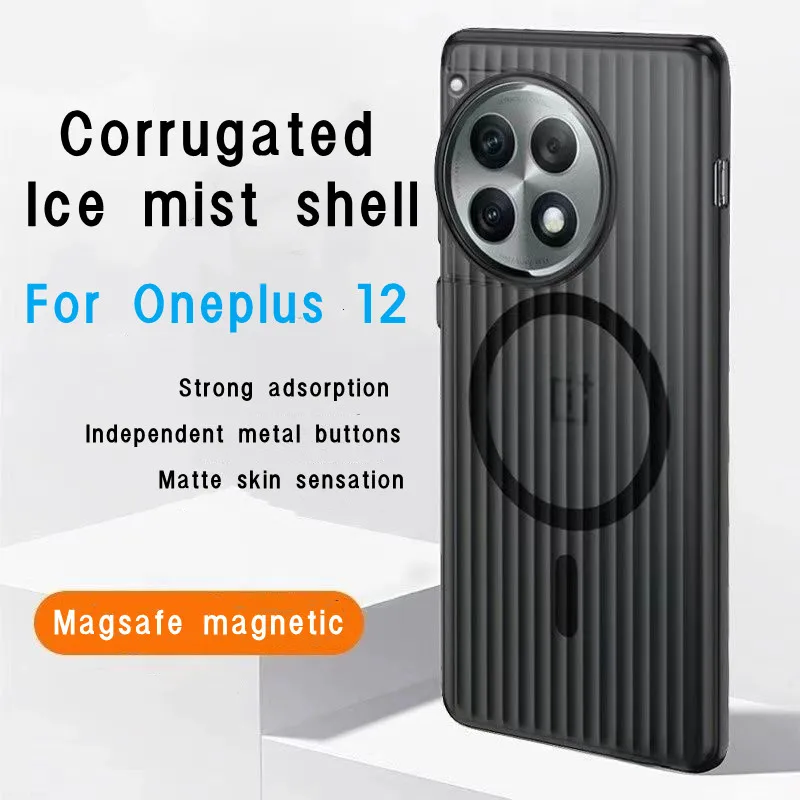 

Роскошный матовый защитный жесткий чехол для Oneplus 12