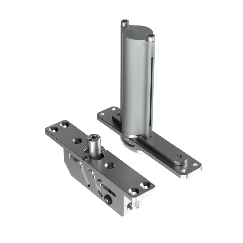 Revolving Door Closer Stainless Steel Invisible 360 Degree Revolving Hidden Hinge Center Shaft for Heavy Duty 350-500kg Doors