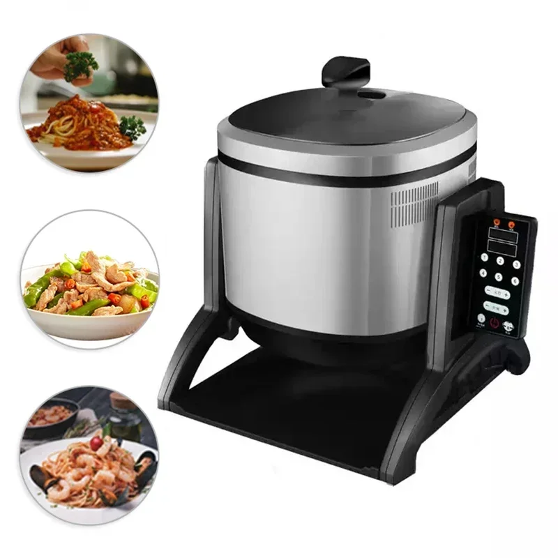 Intelligent Cooking Robot Rotating Smart Robot Cooker Wok Chef Restaurant Automatic Cooking Pot Stir Fry Machine