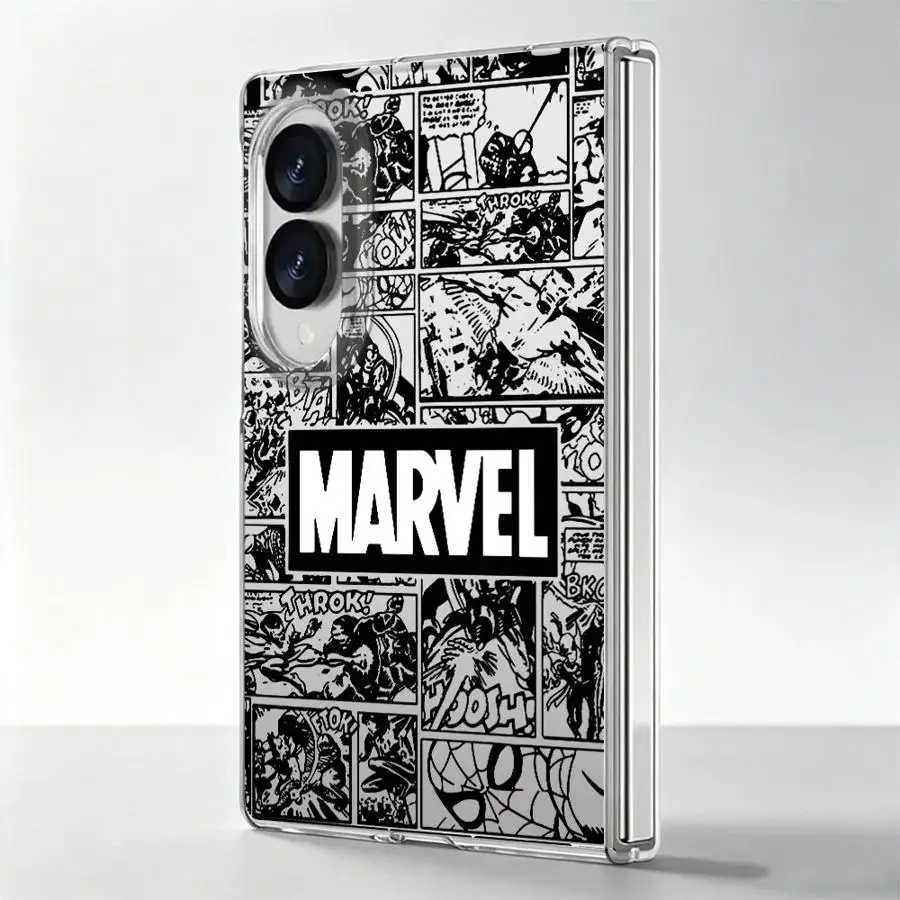 Phone Capa Case for Samsung Galaxy Z Fold8 Wide ZFold8 Ultra Z Fold 8 New Comics Logo