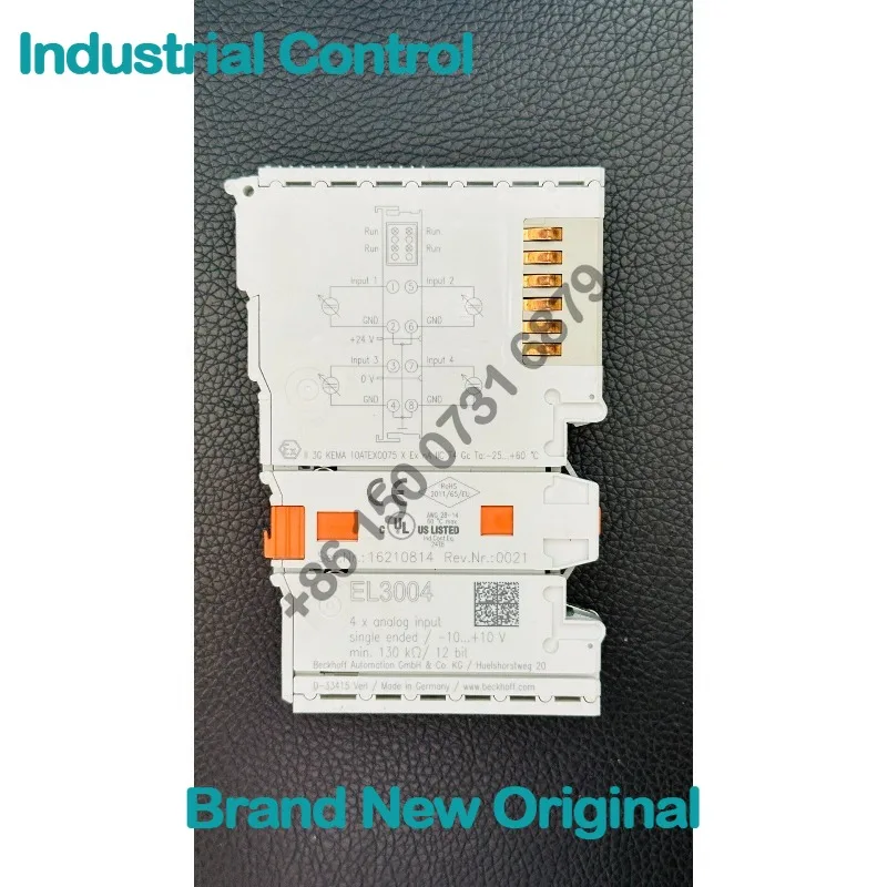 EL3004, analog input, 4 channels, analog input 4-20mA