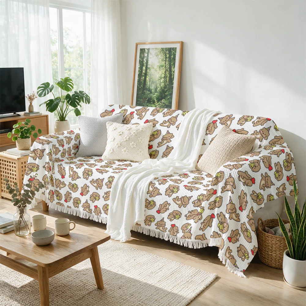 Super Soft Panda Pattern Throw Blanket Couch Cover Decorative Sofa Decor for Living Room Cozy Home Winter Fall Bedding Gift