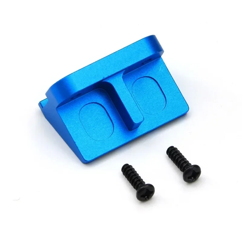 Kit di parti anti-collisione anteriori integrate in lega di alluminio per auto RC per Tamiya WR02/GF01/G601 Accessori di aggiornamento per auto RC