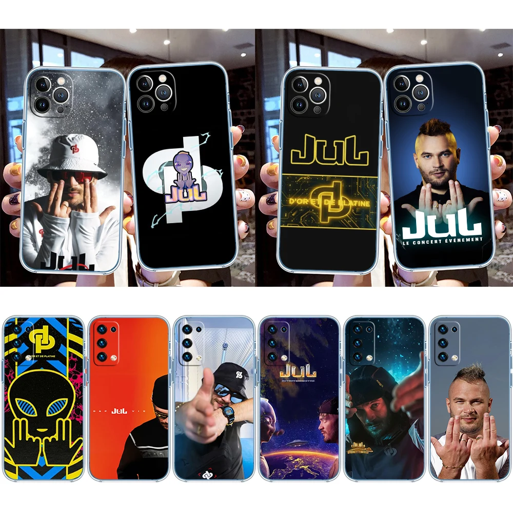 IW31 Julien Mari Jul Transparent Phone Case for Samsung Galaxy A04 A04S A14 A23 A34 A54 M23 M33 M52 M53