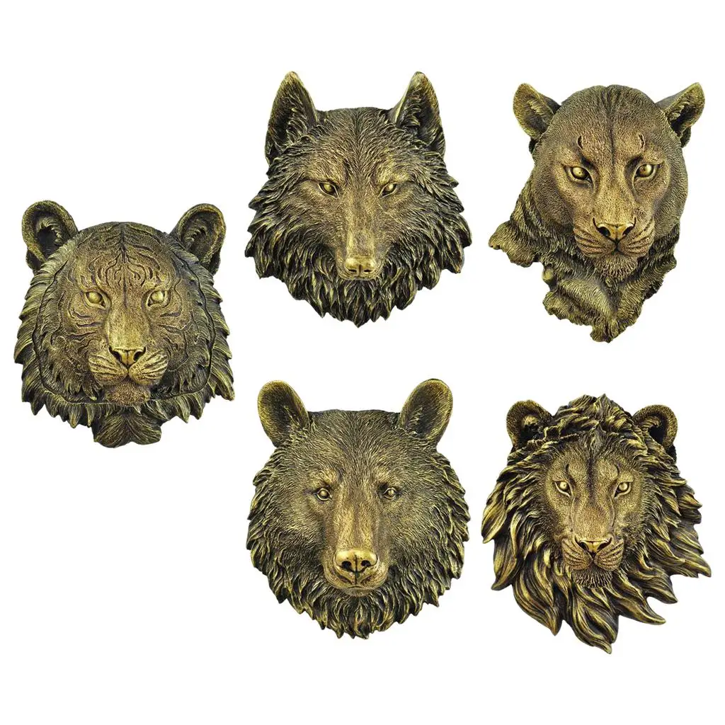 Animal Head Wall Decoration Statues Room Bedroom Home Wall Decor Scandinavian Style Decoration Interior Decoration