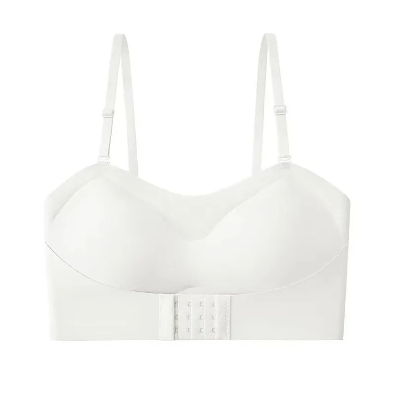 Vrouwen strapless bh naadloze tube tops ademend draadloze bruiloft beha push-up bh's sexy vrouwelijke lingerie onzichtbaar