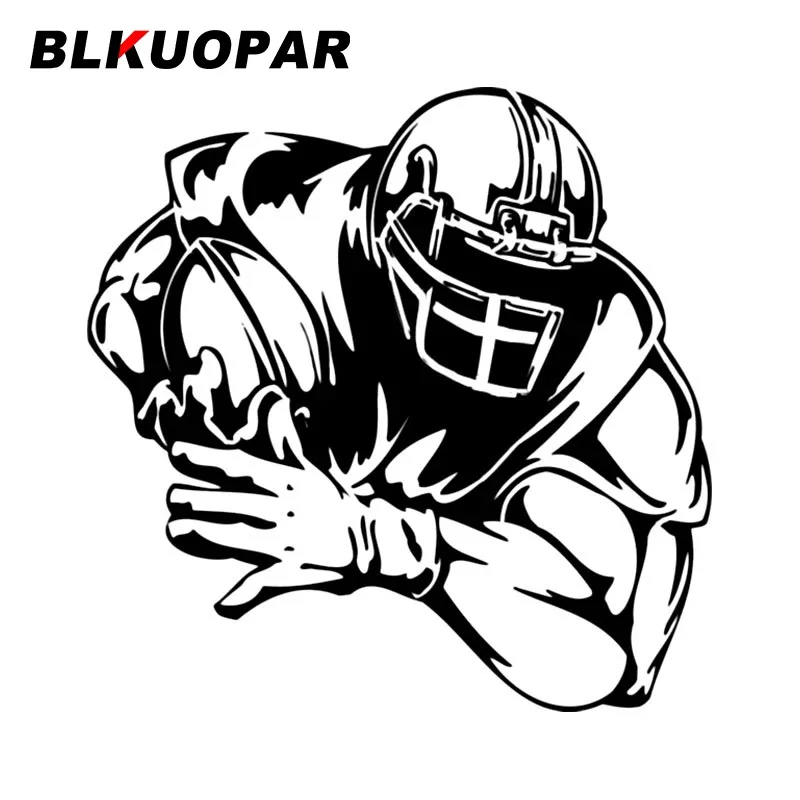 

BLKUOPAR Rugby Player Car Stickers ATV Anime Decal Occlusion Scratch Waterproof Air Conditioner Graphics Caravan Car Accessories