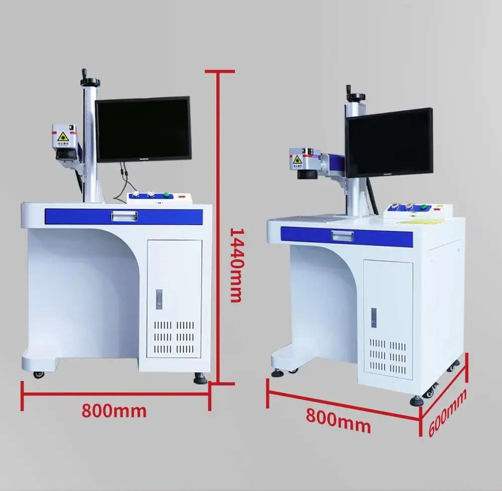 

30W Silver Steel Jewelry Fiber Laser Marking Machine Plastic Metal Engraving Machine with Air Cooling Supports AI Graphic Format