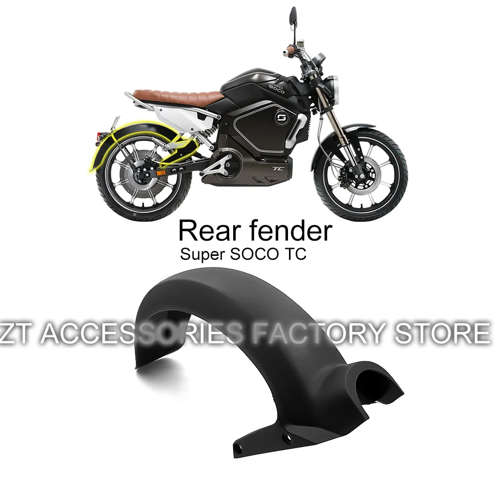 

For Super SOCO TC motorcycle Original Rear Fender Splash Guard Extended Fender