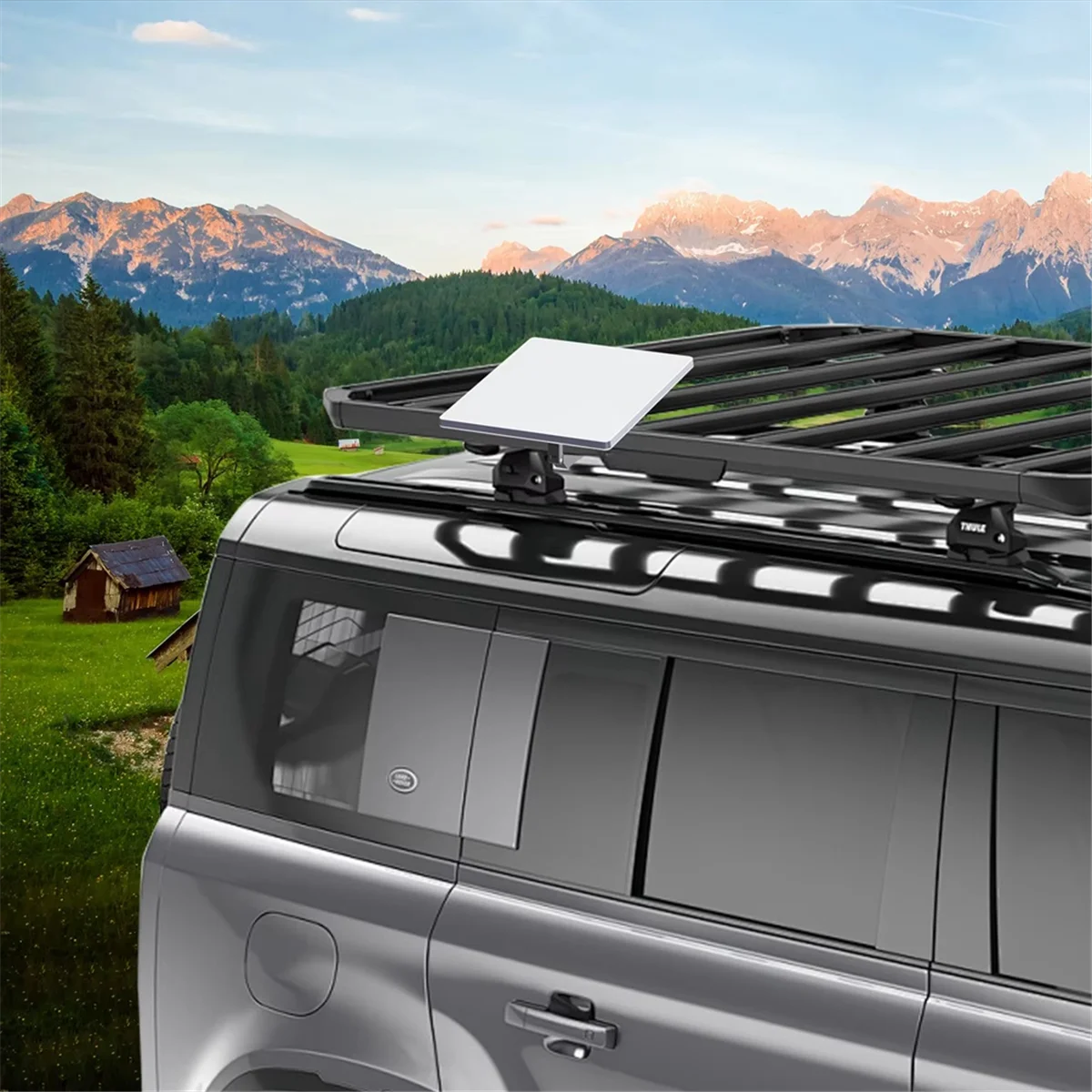 2025+ SK0096 for Mini Roof Rack Mount Aluminum Alloy Compatible with for Mini Easy Installation and Removal