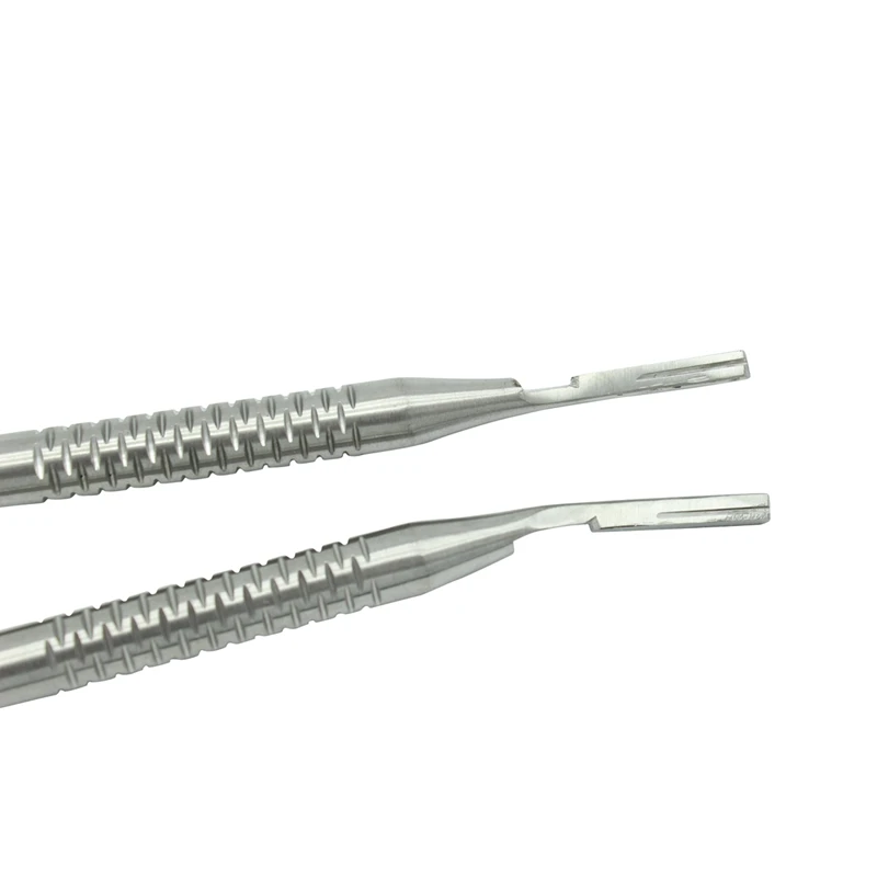 Edelstahl-Dentalskalpellgriff für Nr. 3 Klingen – Chirurgisches Instrument für den Mundbereich – Detail 5