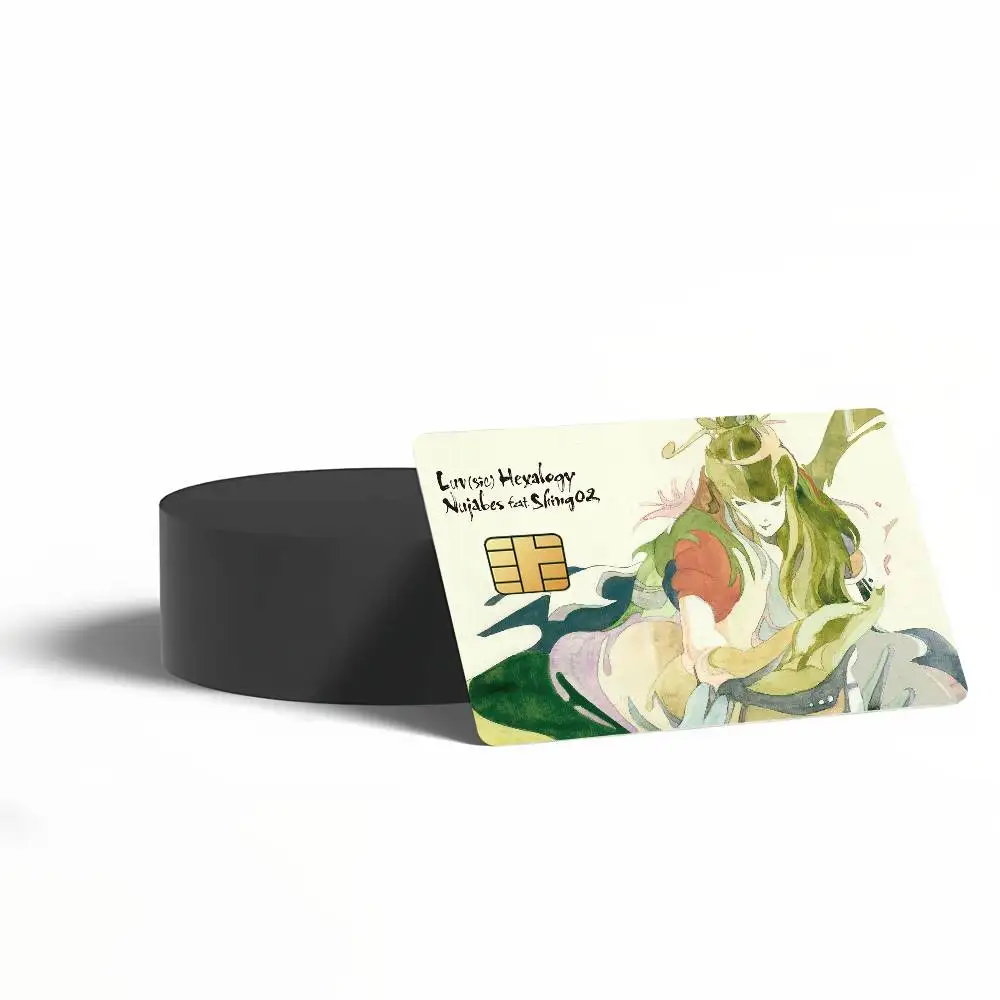 Singer N-NuJAbEs-S Card Stickers for Bank Access Protective Waterproof Film Cover Sticker Surprise Gift