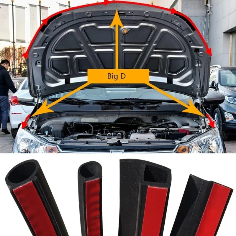 

Noise Reducing Car Seal Rubber Car Weatherstrip Seal Soundproofing & Weatherproofing Seal 20m/66ft for a Quiet Drives