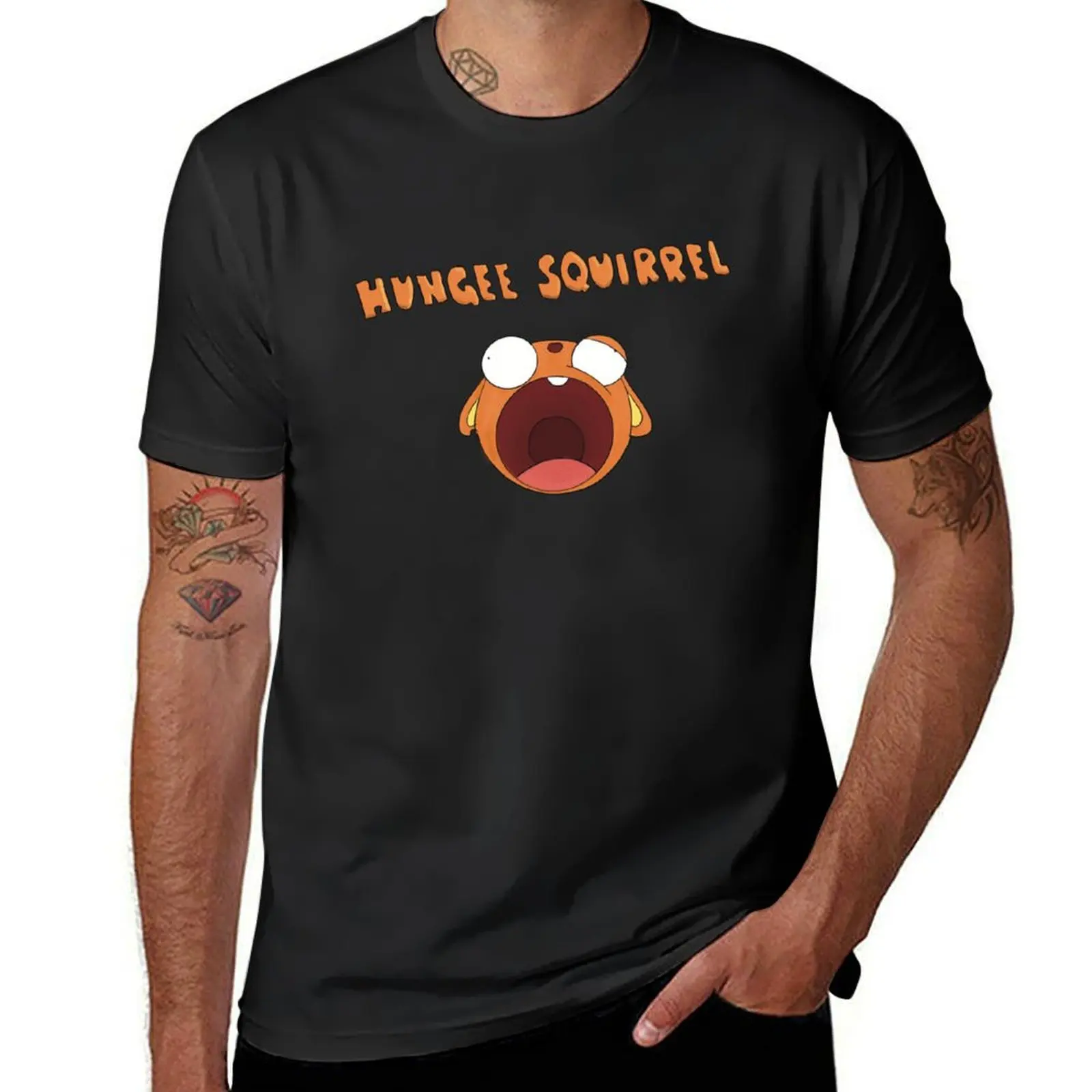 Hungee Squirrel T-Shirt blanks plus size tops mens t shirt