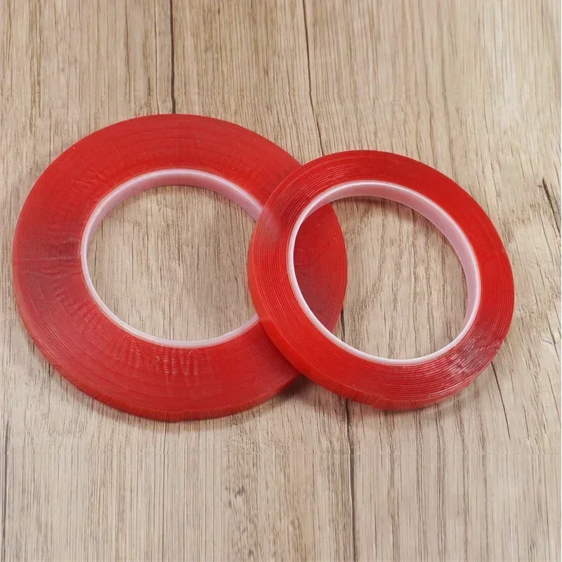 1 مجموعة شفافة نصائح كاذبة عرض موقف شريط لاصق على الوجهين أدوات مسمار تصميم ممارسة حامل Traceless ملصق الغراء #5