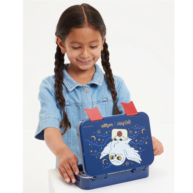 Genuine Australian Smiggle Lunch Box Food Grade Tritan Snack Lunch for Elementary School Students Spring and Autumn Picnic Gift