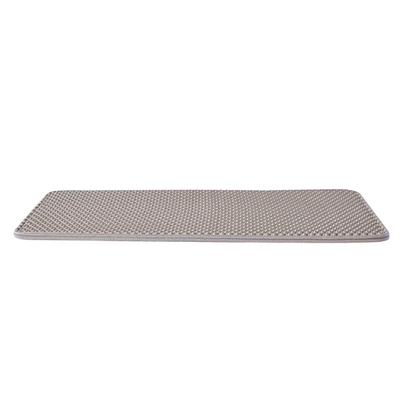 Cat Litter Trapping Mat 24 x 15 in Double Layer Honeycomb Non-Slip & Urine-Proof