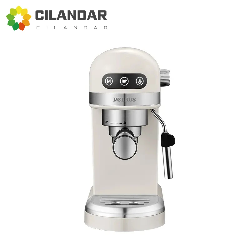 Baicui 2024 New style Italian Espresso Machine Fully Semiautomatic Household Small Milk Brewing Machine