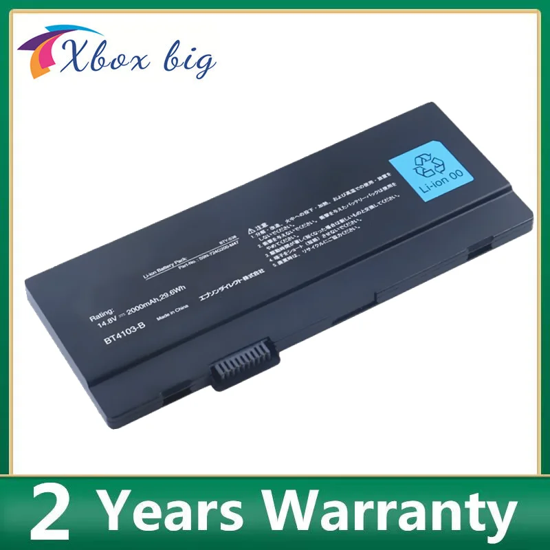 

BTY-S38 14.8V 29.6Wh 2000mAh Laptop Battery For MSI X30 X30-M X30-S series S9N-724H201-M47 BT4103-B