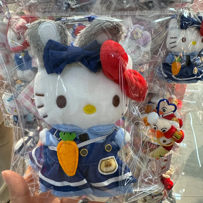 

Аниме Hello Kitty косплей кролик мультфильм плюшевая кукла кулон PP хлопок мягкая кукла Kawaii брелок милые аксессуары праздничный подарок