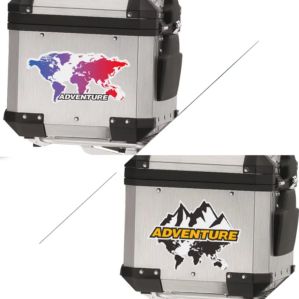 

For BMW F850gs F800GS R1200gs CB500X ADV GS Adventure Top Side Box Cases Panniers Luggage Stickers Decal