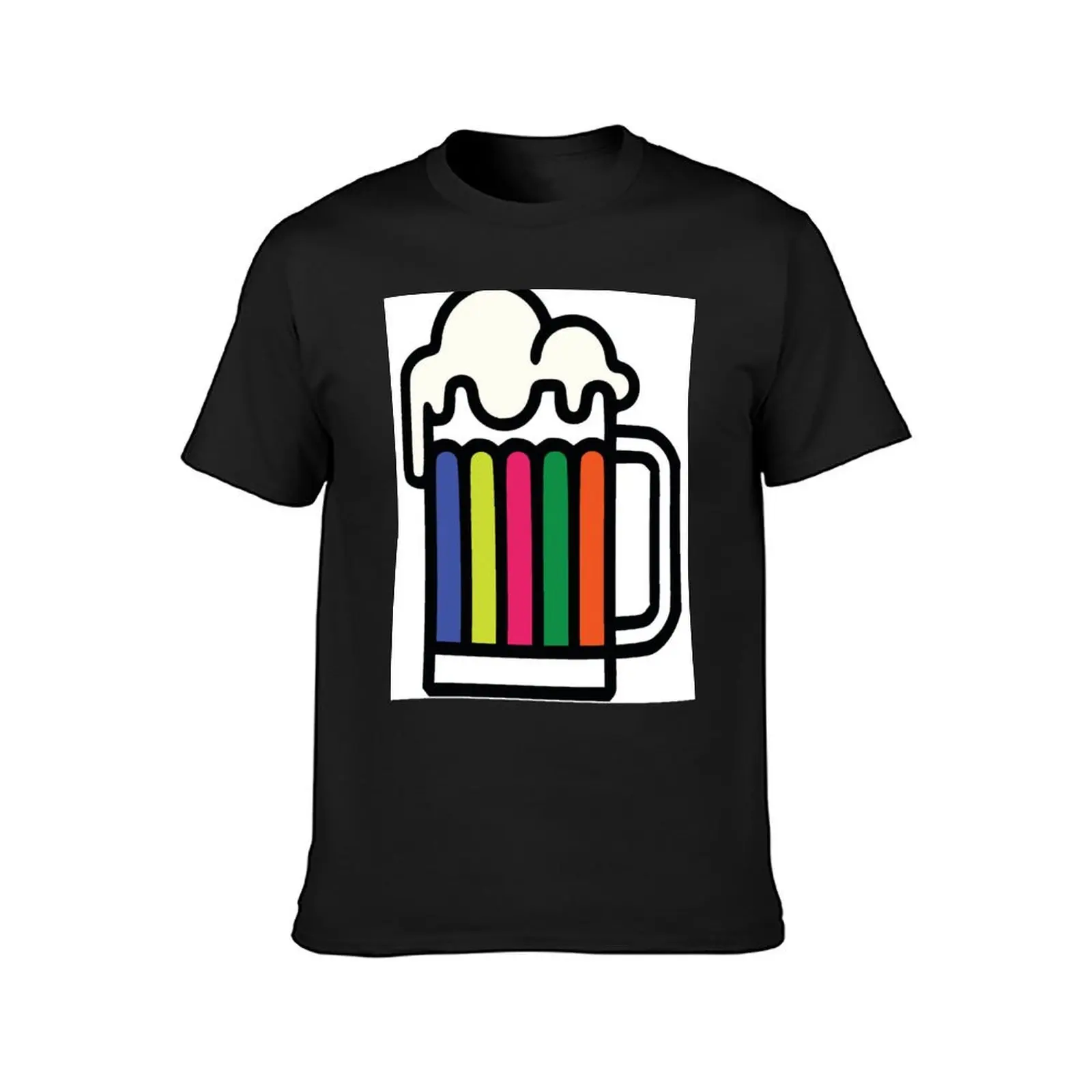 Beer Pride, Craft Beer Pride, Rainbow Beer, Gay Beer, Queer Beer, Gay Lager, Gay Pilsner, Brewpub T-Shirt