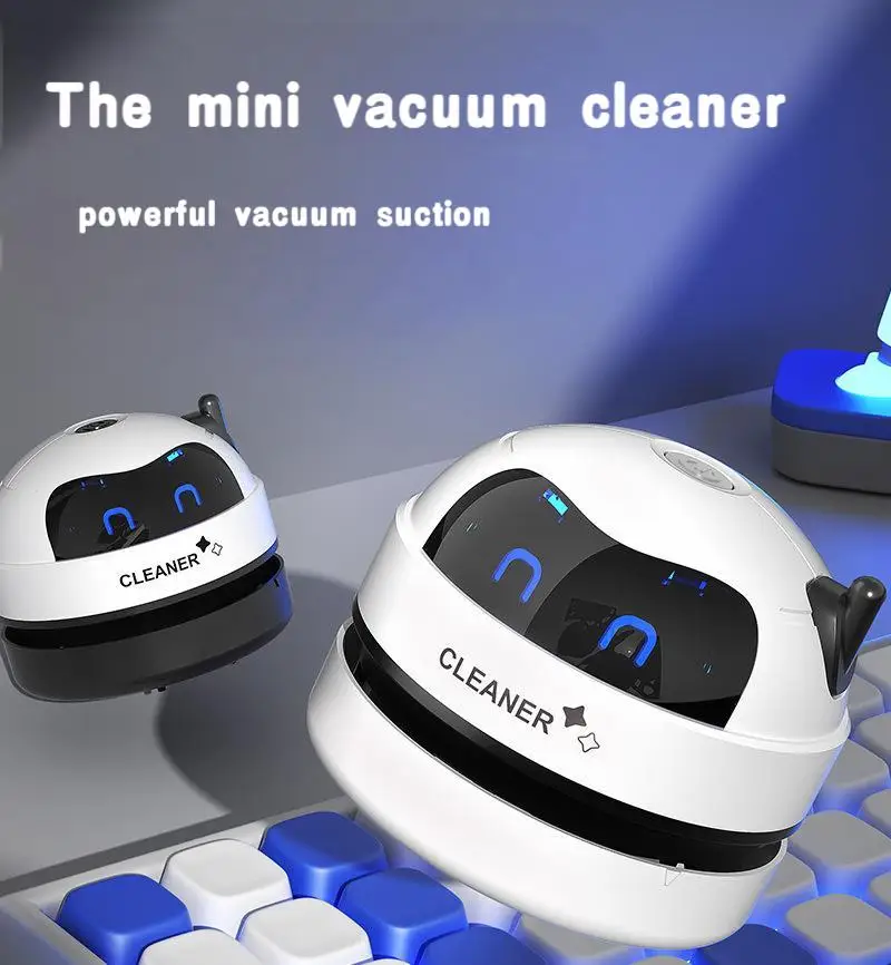 Wireless cleaner electric usb charging desktop Robot cleaner rubber-dust cleaner  mini automatic robot vacuum cleaner