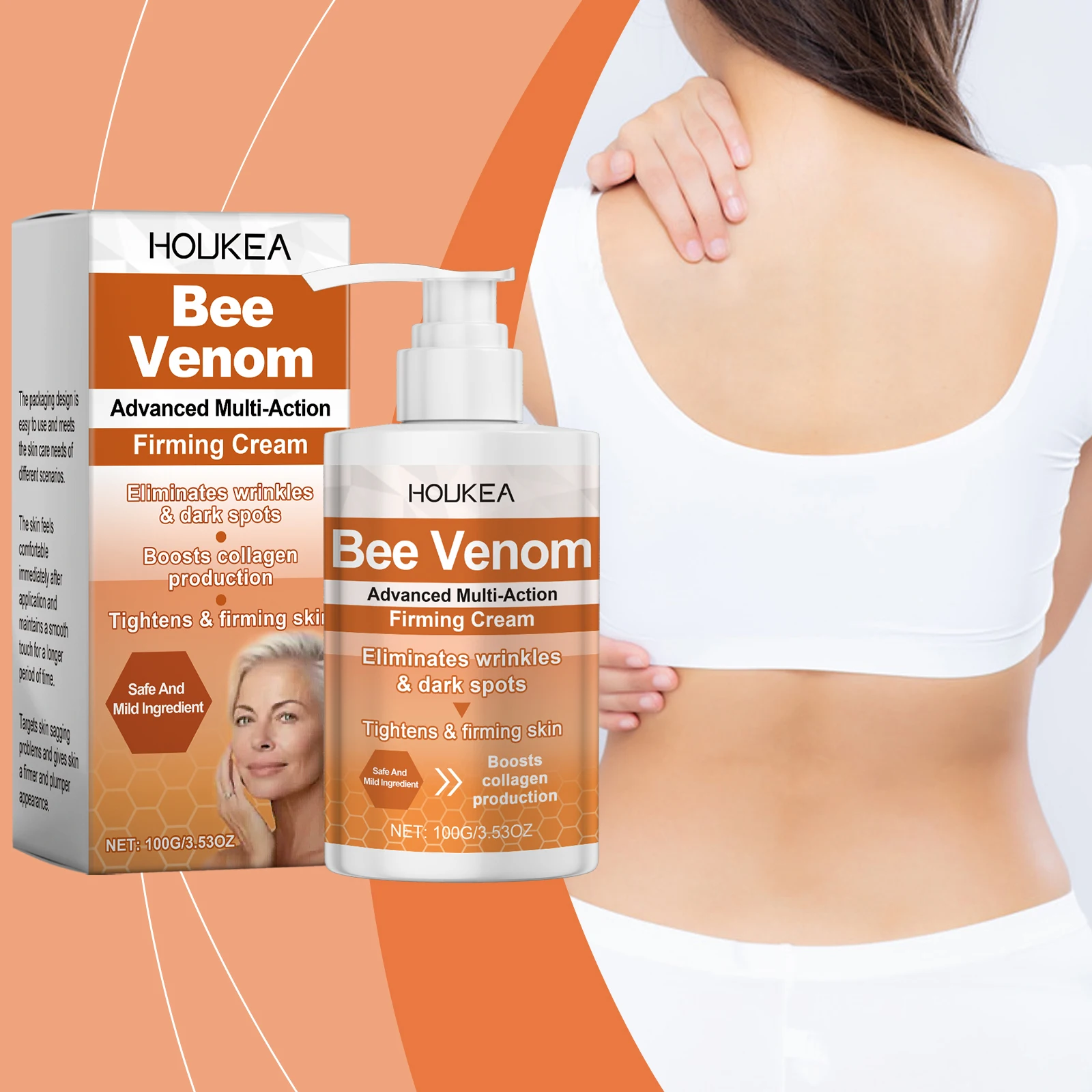 Skin Firming Cream | Mild Formula, Hydrating & Moisturizing Body Lotion for Tightening, Nourishing & Smoothing Skin