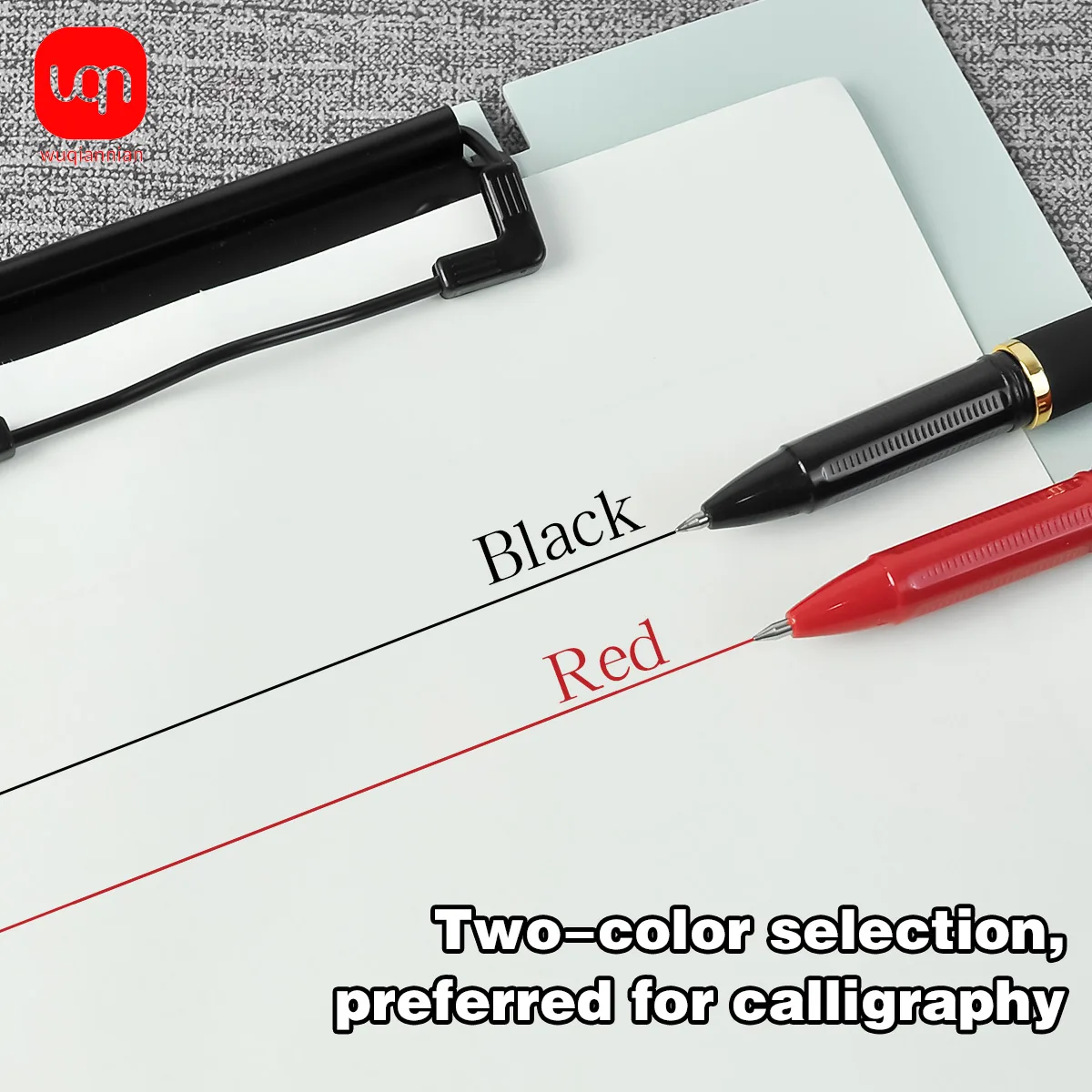 WQN 4/8/12 pièces stylos neutres simples et élégants, grande capacité, prise confortable, stylo de Signature d'écriture lisse et doux