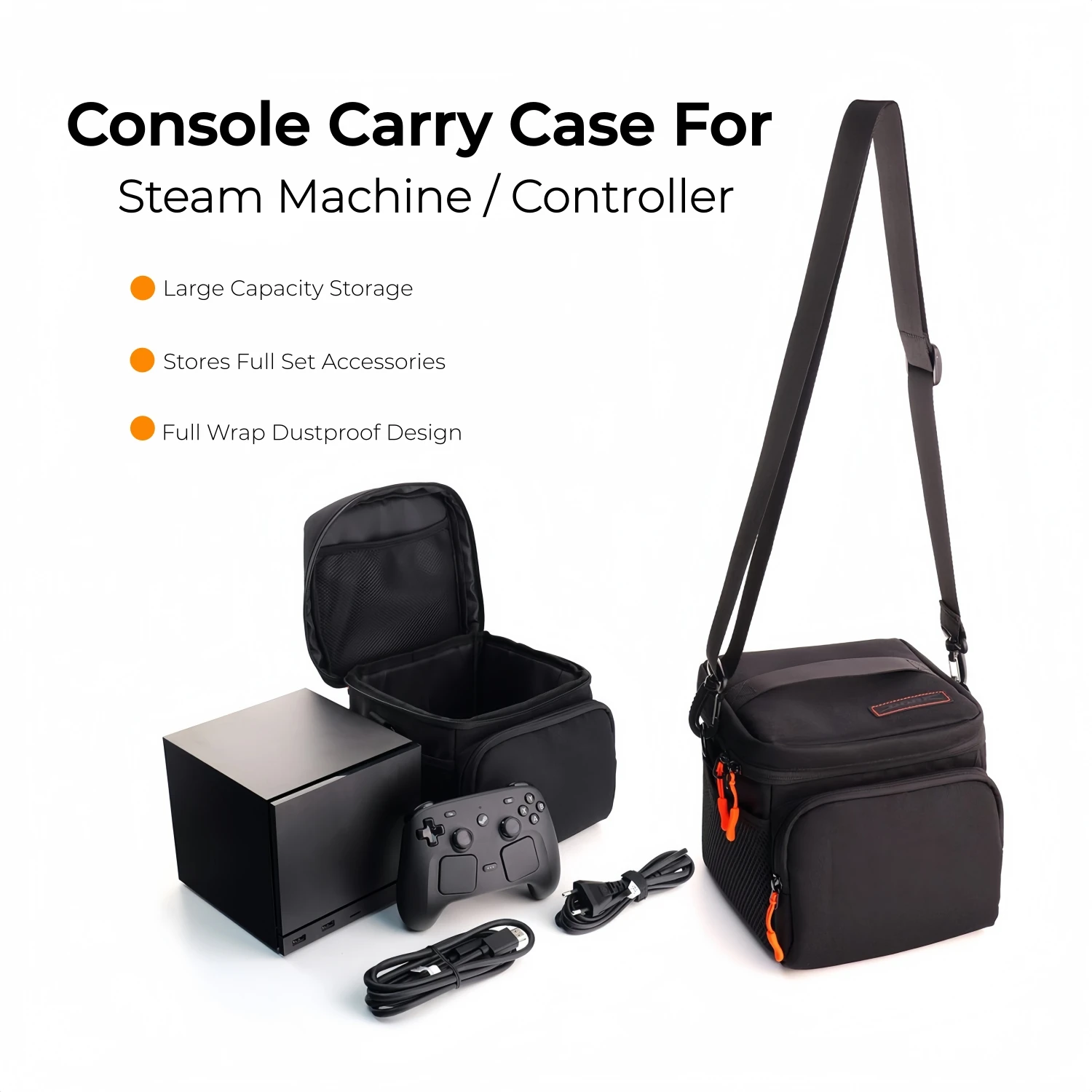 Gaming Console Steam Deck - Estojo de Transporte para Console Steam,
