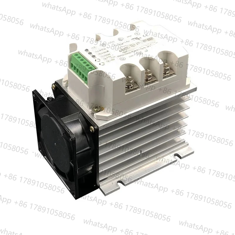 

1 шт. модуль с радиатором и регулятором мощности вентилятора, тиристорное твердотельное реле с затемнением 15A-200A