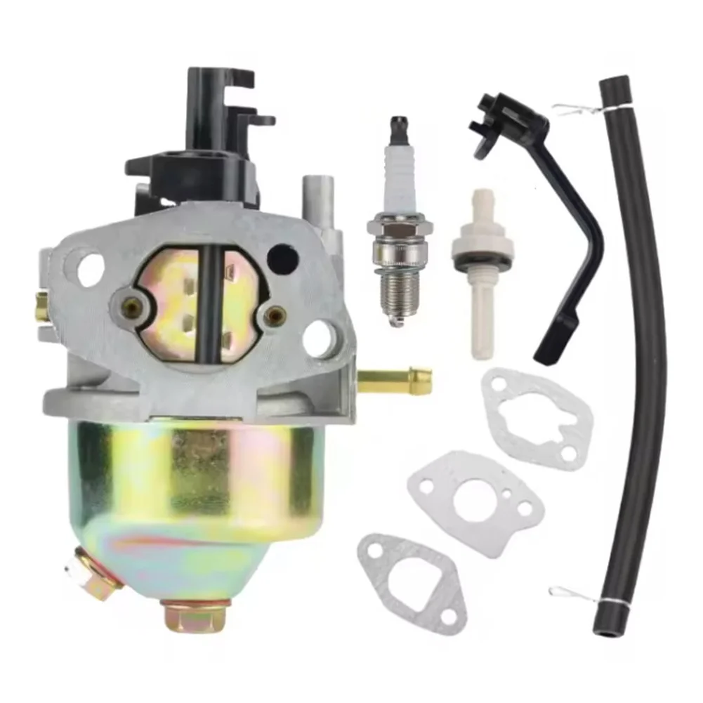 Fits For KCSE 2500 STE 2500/1 35 AE KCST 2502 Generator Carburetor Kit Includes Carburetor Spark Oil Nozzle Elbow