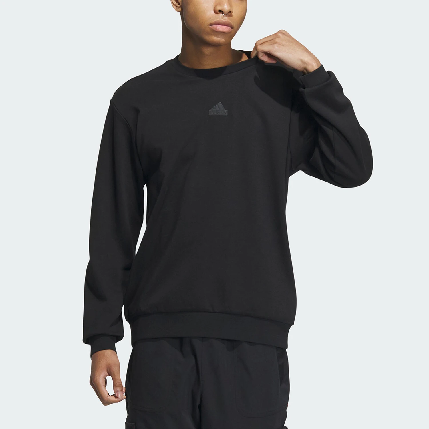 أديداس الرسمية أصيلة الشتاء الموسم الجديد الرجال جولة الرقبة السترة الرياضية هوديي IP4960 #1