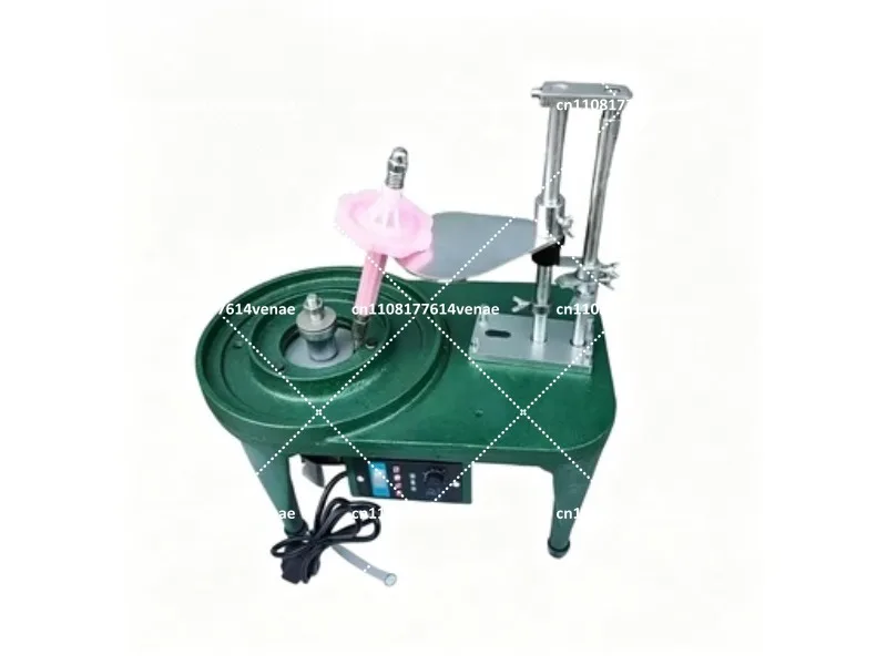 Heavy Duty Octagonal Hand Lift Table, Jewelry Processing Flat Grinder Workstation