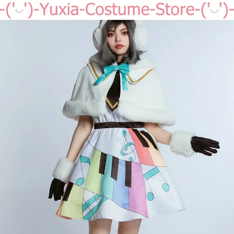 Anime! Amor Viva! Uehara Ayumu Asaka Karin OP SJ vestido para mulheres, traje uniforme de cosplay, roupa de Halloween, 2ª temporada, mulheres