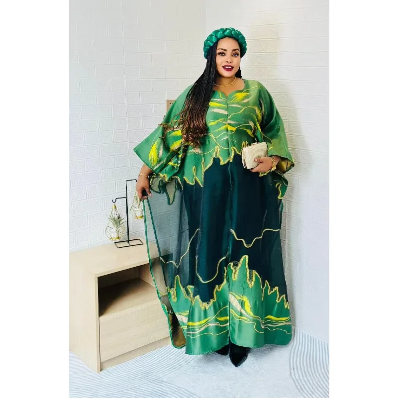 

Роскошное африканское платье Пара с кружевным нижним бельем Вечерние платья Платье из двух частей Бальные платья