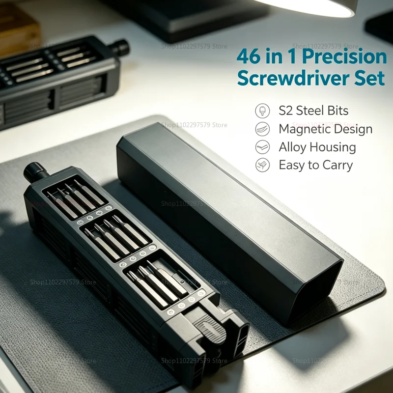 Precision Screwdriver Set Small Screw Driver with Torx Cross Head and Flat Head Magnetic Repair Tool for Electronics Watch DIY