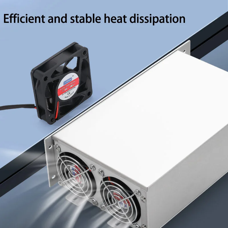 Imagem -03 - Fonte de Alimentação Comutada para Motor Corrente de Tensão Ajustável dc 15v 24v 36v 48v 72v 110v ca 180240v ca Smps 1200w Mzmw-ms1200