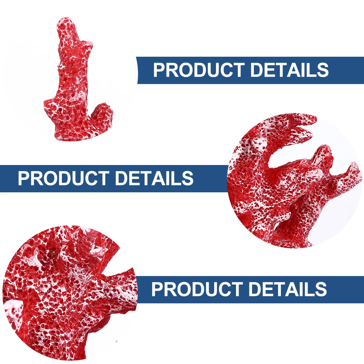 

Artificial Resin Coral Ornament Mediterranean Style Desktop Decoration Home Office Living Room Crafts Coral Landscape