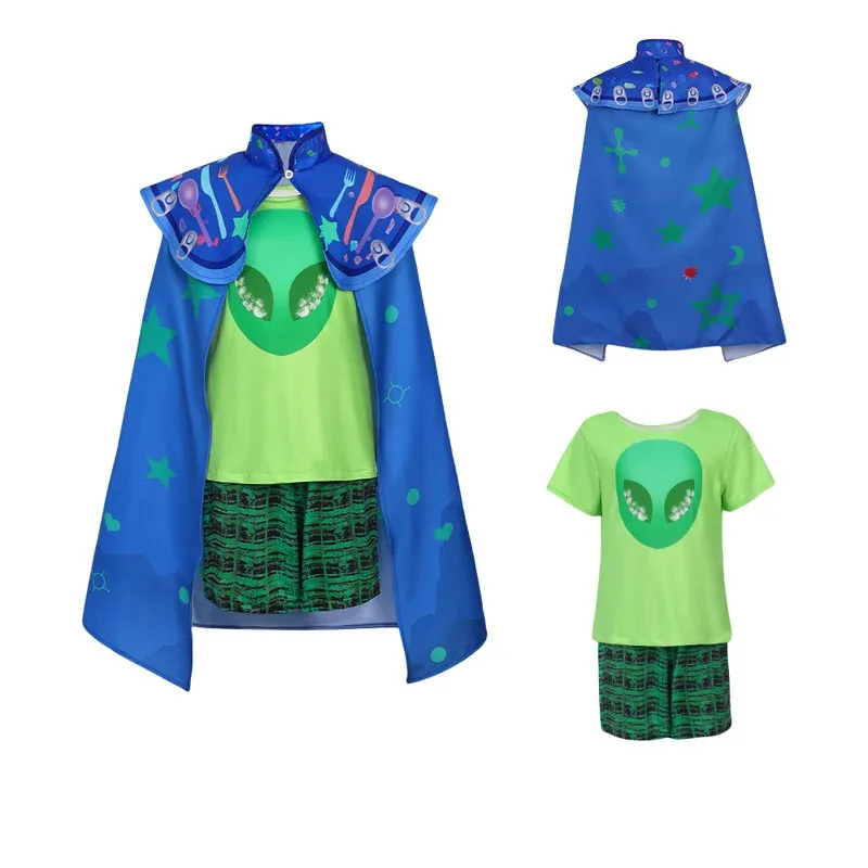 ABC123Boy زي الفيلم نفس النمط مثل مفوض الأرض إيليو أزياء تنكرية لحفلات أعياد الميلاد والهالوين