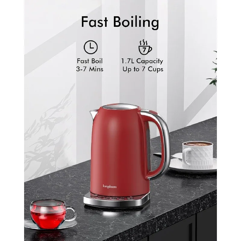 Electric Tea Kettle for Boiling Water with Temperature Control 2