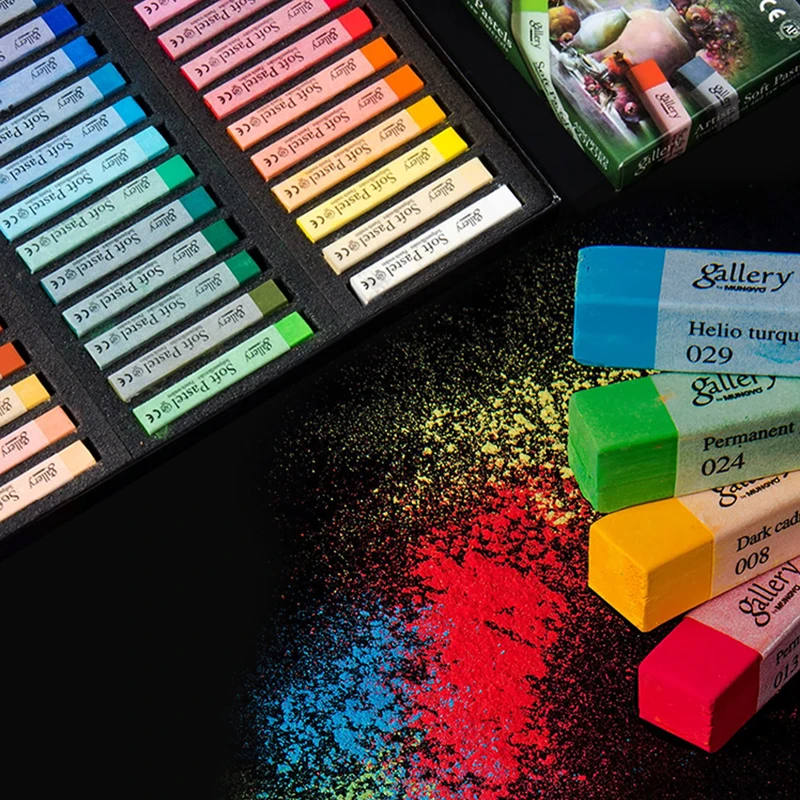 MUNGYO 12/24/36/48/72Colors Oi - огляд і ціна Chalk Pastel Set