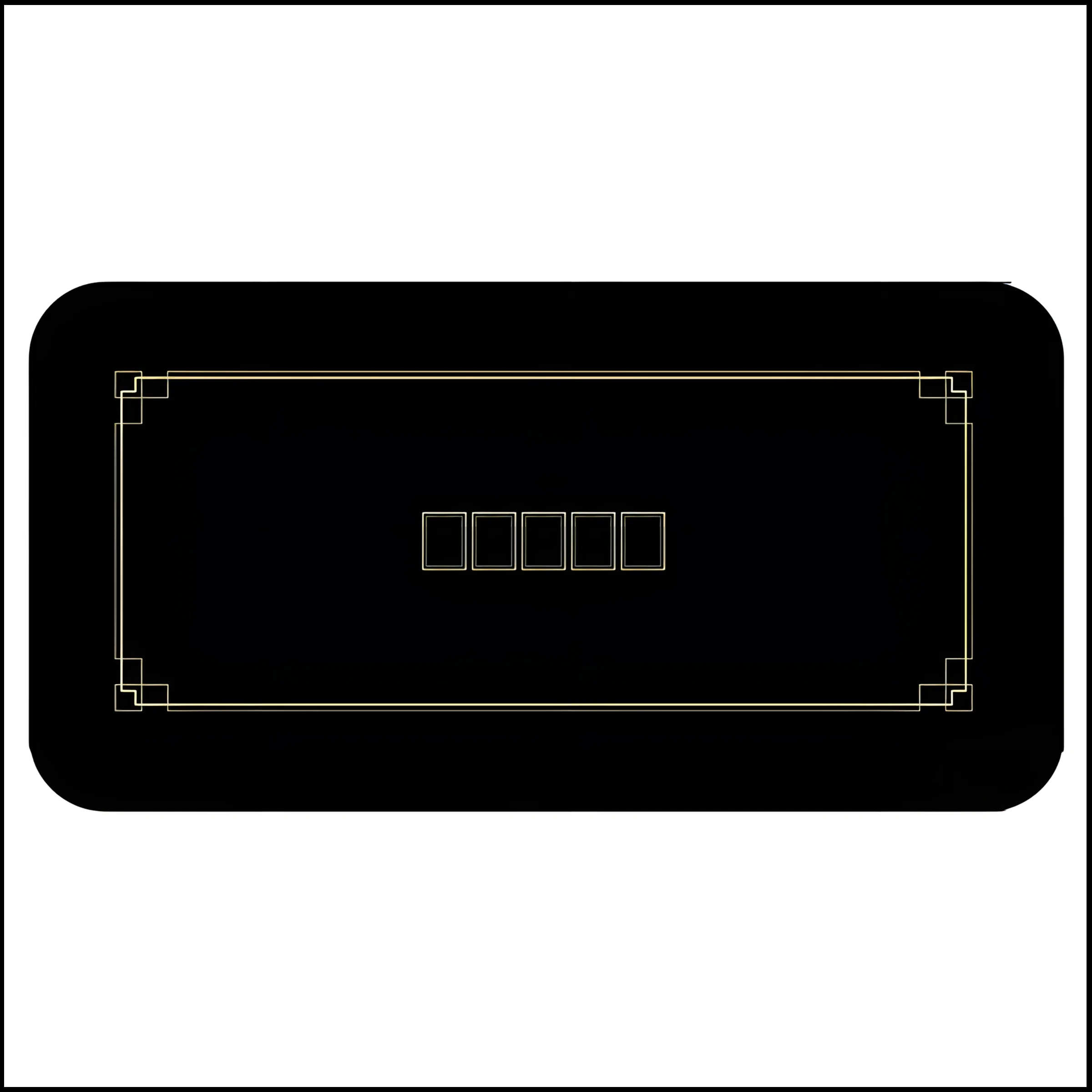 

120x60cm black Texas Hold 'em poker rubber table mat silent and anti-slip card game poker mat entertainment accessory