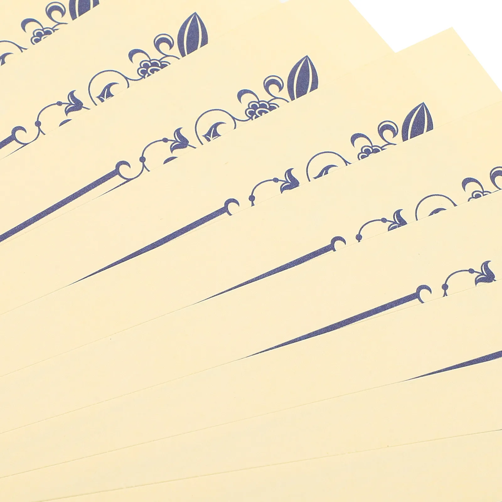 

10Pcs Exquisite Compact Blank Certificate Paper Printable Diploma Certificate Liner for Graduation Awards School Business