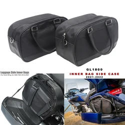 Motorcycle Trunk Saddlebag Saddle bags Liner Set Inner Bag Side Case For Honda Goldwing Tour 1800 GL1800 F6B 2021 2022 Alforja