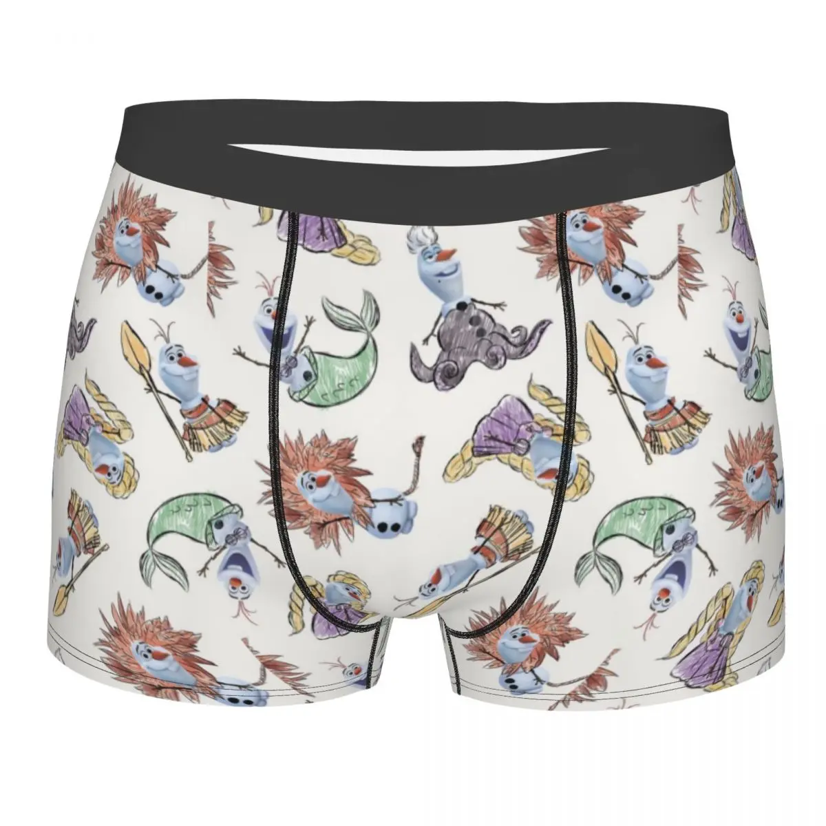 

Нижнее белье на заказ «Холодное сердце», мужские шорты-боксеры с принтом, трусы, дышащие трусы